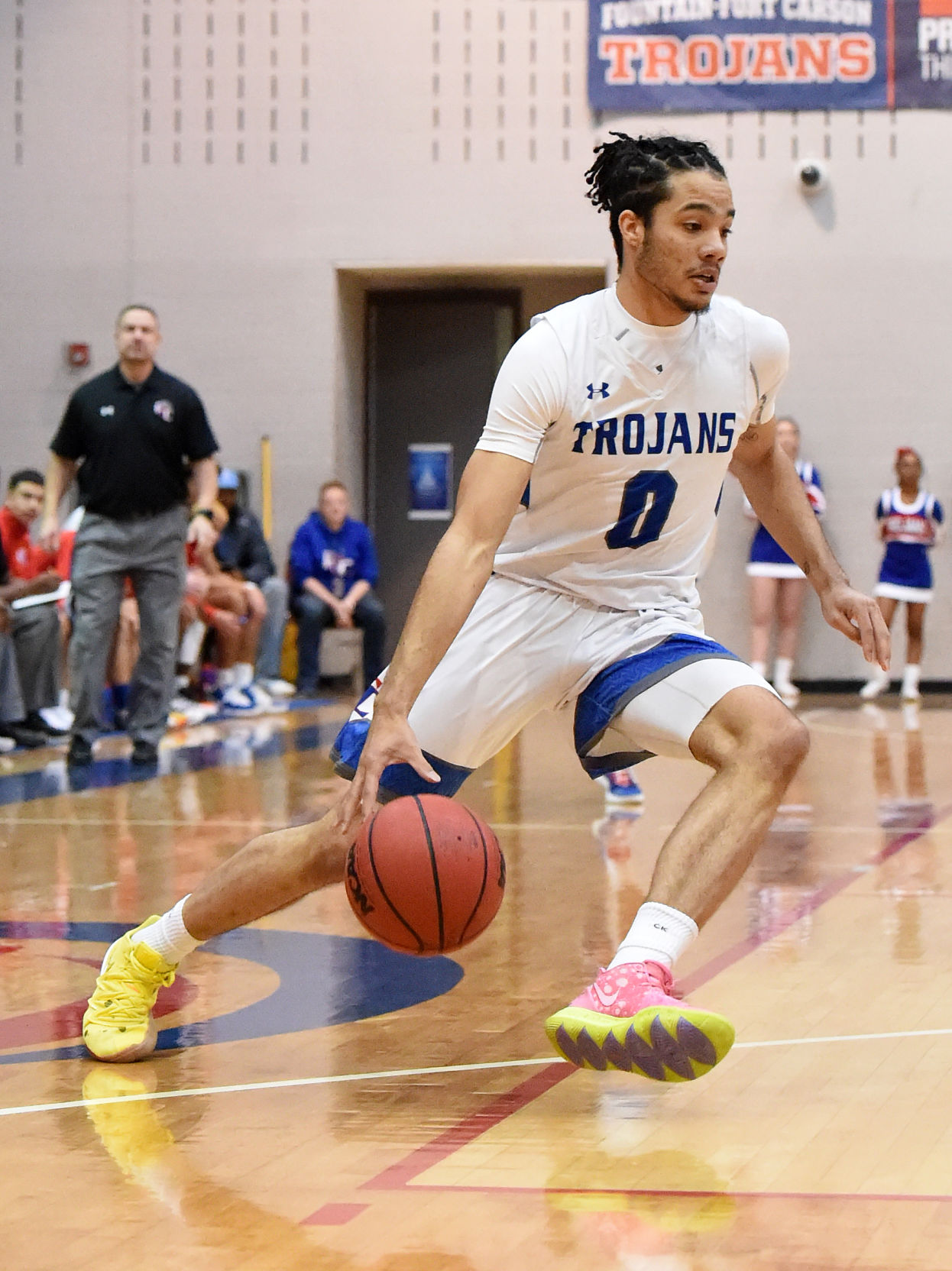 PHOTOS: Fountain-Fort Carson Trojans (58) Pine Creek Eagles (70)